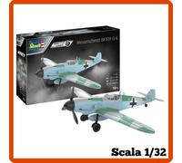 Modellismo statico aerei kit 1/32 revell MESSERSCHMITT BF109 g6 modellino aereo