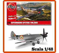 Modellismo statico aerei kit 1/48 Airfix SUPERMARINE SPITFIRE F modellino aereo