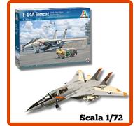 Modellismo statico aerei kit 1/72 Italeri F-14A TOMCAT 50th FIRST 1414 modellino