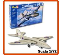 modellismo statico aerei kit 1/72 revell CANBERRA PR9 militare modellino aereo