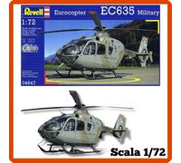 Modellismo statico model kit 1/72 elicottero Revell Eurocopter EC635 modellino