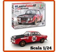 modellismo statico model kit montaggio modellino Italeri 1/24 Lancia Fulvia 3670
