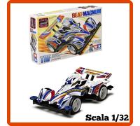 Modellismo statico model kit montaggio Tamiya mini4wd 1/32 BEAT MAGNUM TRF 19425