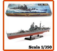 Modellismo statico navale militare model kit modellino Tamiya nave Tone 1/350