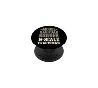 Modellista Ferroviario Scala N Costruttore Plastici PopSockets PopGrip Adesivo