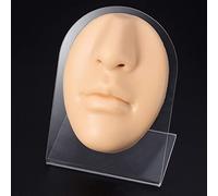 Modello 1:1 del naso 'orecchio in silicone for la pratica dei gioielli for il corpo, strumento di visualizzazione del piercing riutilizzabile(Yellow face)