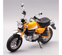 Modello 1:12 Per Honda Monkey125 Moto Gomma Pneumatico Metallo Plastica Modello Statico Giocattolo Regalo(Jaune)