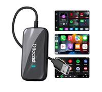 [Modello 2026] OTTOCAST Adattatore CarPlay e Android Auto Wireless, Box AI 3-in-1 Play2Video Ultra, Guarda Netflix/YouTube in Auto, Plug & Play, Bassa Latenza, Aggiornamento da Cablaggio a Senza Fili