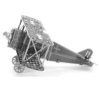 modello 3D in metallo del biplano Fokker D.VII - METAL EARTH