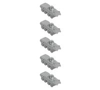 Modello 3D In Resina Del Veicolo Trasporto Truppe Corazzato Russo BTR-80A Con Ruote, Scala 1/144, 5 Pezzi, Modello Fai Da Te