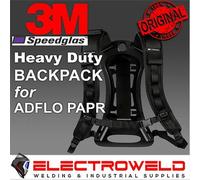 MODELLO - 3M Speedglas Heavy Duty PAPR Back Pack Adflo Welding Helmet 954015HD