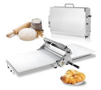 Modello 400 Sfogliatrice pieghevole, macchina professionale per pasticceria | Sfogliatrice professionale pieghevole per la preparazione di pasta sfoglia, modello 400, con impostazioni di spessore della