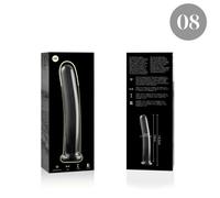 Modello 8 dildo borosilikatglas 14,5 x 2 cm clear 1 St