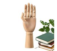 Modello a Mano di Legno, Giunti in Legno Modello a Mano ' | Modello di artisti a Mano di manichino in Legno per Tavolo Senza Sforzo Controllare Le articolazioni del e del Polso, Che dà