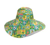 Modello a scacchi Selva Tree Ball Pieghevole Extra Large Donne Cappello da Sole per Giardino Decorativo Cappello da Sole Visiera per Donne Tennis Packable sombreros para el sol