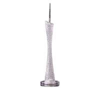 Modello A Torre - Statua Artistica Con Luce Notturna | Statuetta Da Tavolo Illuminata, Decorazione Creativa Del Punto Di Riferimento, Ornamento Luminoso Da Scrivania | Lampada Da Comodino Estetica Per