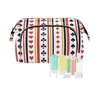 Modello Abiti s Spades Borse Cosmetiche Borse Trucco Portatile Per Le Donne Delle Donne Portafoglio Contanti per Accessori Da Viaggio, modello si adatta a picche, 1 size