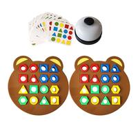 Modello - ABS Da 7,28 Pollici 65 Pezzi | Gioco Di Puzzle | Gioco Di Abbinamento Di Forme Geometriche | Giocattolo Con Forme Abbinate | Puzzle Educativo Per Il Pensiero Logico, La Coordinazione