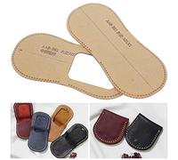 Modello acrilico, modello di portamonete in pelle 2 pezzi Stencil modello in pelle trasparente per strumenti artigianali fatti a mano Creazione di portafogli