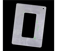 Modello Acrilico Spesso 4 Mm Per Pickup Per Chitarra Elettrica E Percorso Della Cavità Del Ponte Kit Attrezzi Liutaio(Double groove mold 5)