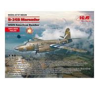 Modello Aereo B-26B Marauder WWII Bombardiere Americano |ICM|48320| 1:48