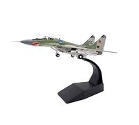 Modello aereo caccia metallo pressofuso scala 1:100 Per MIG-29 kit gioco hobby regali collezione
