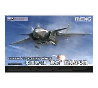 Modello Aereo Cinese J-20 Stealth Fighter |MENG|LS-002| 1:48
