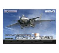 Modello Aereo Cinese J-20 Stealth Fighter |MENG|LS-002| 1:48