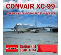 Modello Aereo CONVAIR XC-99 |RODEN|351| 1:144 Modello Carro Promozionale