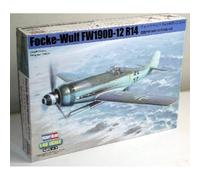 Modello Aereo Focke-Wulf Fw190d-12 R14 Hobby Boss 81720 1/48 Modello Carro P