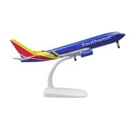 modello aereo For 20cm Scale Toy Model Planes B737 Southwest Model Airplane Plane Alloy Diecast Aircraft Model For Collection modello di aereo di linea