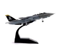 modello aereo For il modello di aereo da caccia bombardiere militare Boeing F-14 Tomcat Jolly VF103 americano in scala 1/100, modello dell'aeronautica militare dell'esercito. modello di aereo di linea