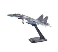 modello aereo For il modello di aereo da caccia Sukhoi Sukhoi Su-27 in lega, in scala 1:100, in metallo pressofuso, regalo. modello di aereo di linea