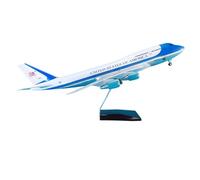 modello aereo For il modello di aereo giocattolo americano Boeing B747-200 da 47 cm, modello in lega, kit di aeromobili pressofusi in scala 1/150 modello di aereo di linea