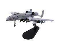 modello aereo For il modello in scala 1/100 dell'aereo da combattimento A10 A-10A A10A dell'aeronautica militare statunitense, modello giocattolo pressofuso, replica di aereo modello di aereo di linea