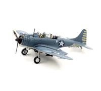 modello aereo For il modello in scala 1:72 del bombardiere in picchiata SBD Dreadnought della Marina degli Stati Uniti, modello di aereo da battaglia navale, in lega, giocattolo decorativo di simulazi