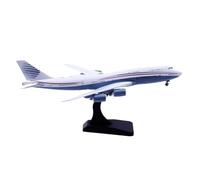 modello aereo For la collezione di aeroplani in lega, regalo Qatar Flight Boeing B747-8, modello di aereo in lega, giocattolo a getto 1/400, pressofuso