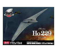 Modello Aereo Horten Ho 229 1/72 E 1/144 |Zoukei-Mura|Sws7201-144| 1:72 E 1:14