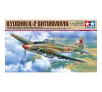 Modello Aereo Ilyushin Il-2 Shturmovik Tamiya 61113 1/48 Modello Carro Promo