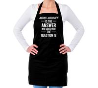 Modello Aereo Is The Answer Unisex Grembiule - Die Cast - Hobbie - Aereo - Geek