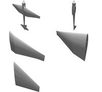 Modello Aereo Jiros Dream Stampato 3D Ispirato Film Si Alza Il Vento