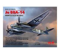 Modello Aereo Ju 88A-14 WWII Bombardiere Tedesco ICM 48234 1/48 Modello Carro