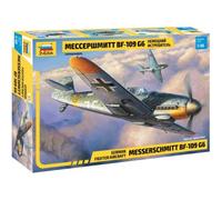Modello Aereo Messerschmitt Bf-109 G6 Caccia Tedesco |Zvezda|4816| 1:4