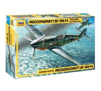 Modello Aereo Messerschmitt Bf-109f4 Caccia Tedesco |Zvezda|4806| 1:48 Modello