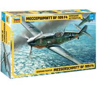 Modello Aereo Messerschmitt Bf-109f4 Caccia Tedesco |Zvezda|4806| 1:48 Modello