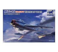 Modello Aereo MIG-15 FAGOT Guerra Coreana Bronco FB4014 1/48 Modello Carro Promo
