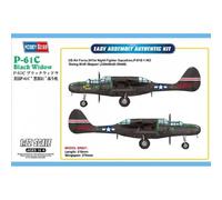 Modello Aereo Northrop P-61C BLACK WIDOW Hobby Boss 87263 1/72 Modello Carro