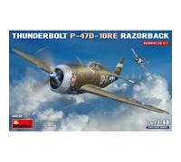 Modello Aereo P-47D-10RE Thunderbolt. Kit Avanzato |MINIART|48030| 1:48 Modello