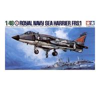 Modello Aereo Royal Navy Sea Harrier Frs.1 |Tamiya|61026| 1:48 Modello Carro Pr