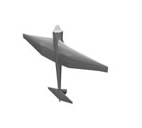Modello Aereo Sogno di Jiro Film Si Alza il Vento Replica Stampato 3D